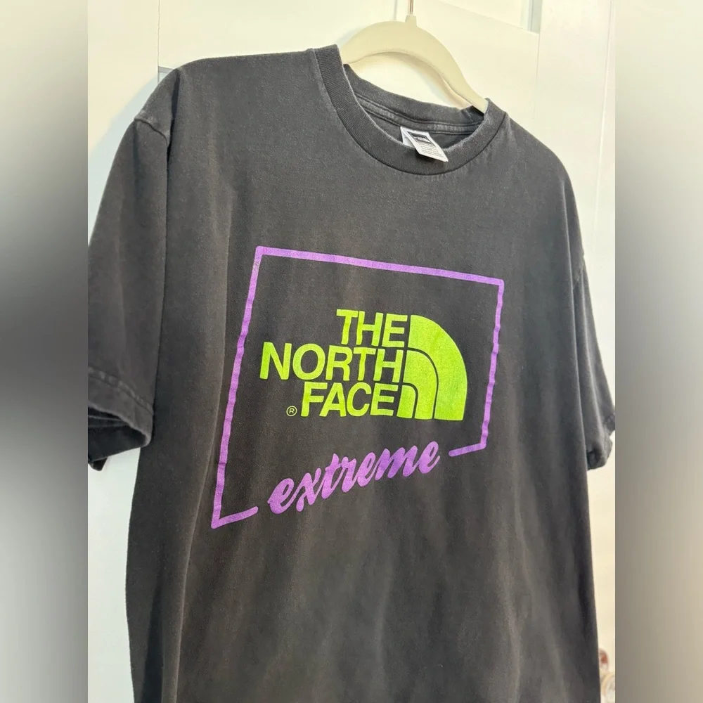 Rare The North Face Extreme Black Tee size large